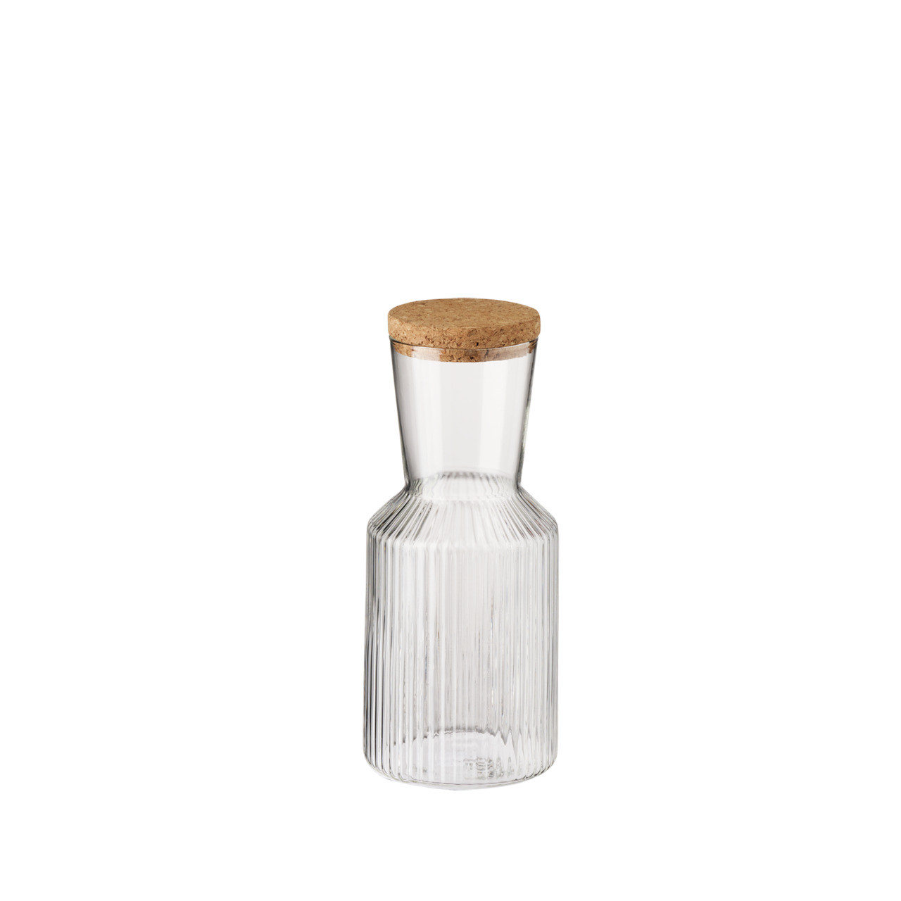 Glaskaraffe 90 mm / 0,50 l mit Deckel aus Kork